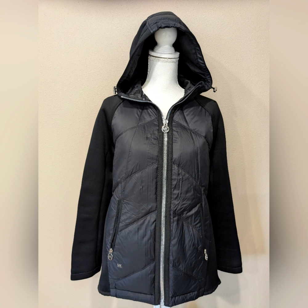 Michael Kors Jacket Coat Hoodie  Packable Down Fill  Womens Size Small